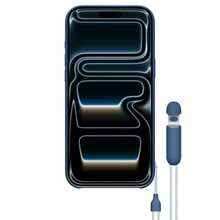 Beats Casing Ponsel MagSafe untuk iPhone 17/17 Pro/17 Pro Max/17 Air dengan Penyangga, Pelindung Silikon Tahan Guncangan, Warna Biru Rock - Biru Batu - View 5