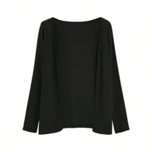 Women's Plus Size Lightweight Long Sleeve Cardigan, Suitable For Air-Conditioned Rooms, Daily Outings, Beach And Outdoor - 40kg-80kg Shawl - View 1