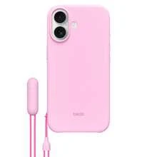 Beats iPhone 17/17Pro/17ProMax/17Air MagSafe 支架手機殼，矽膠防震手機殼，鵝卵石粉 - 卵石粉 - 查看 10