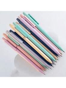 6pcs Morandi Color Pencil Set, Lightweight Retractable 0.5/0.7mm, Suitable For Drawing, Students, Comfortable Grip, Back To School - Sets - View 11