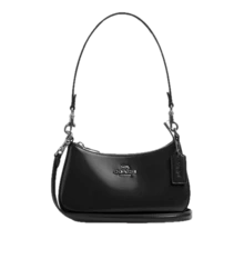 Coach Women's Teri Mini Crossbody Bag - SV/黑色 - 查看 9