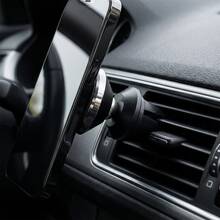Easy Install Magnetic Car Phone Holder, One-Click Air Vent Clip Mount, Magnetic Auto-Alignment, Hands-Free Navigation, Driving Phone Stand - S6 - View 6