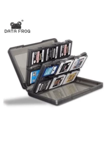 DATA FROG 28 In 1 Portable Game Cards Storage Hard Case Compatible With Nintend O NEW 3DS / 3DS / DSi XL / DSi LL / DS Lite Game Accessories - View 2