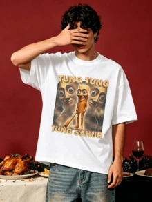 T-Shirts Hommes - Blanc - Voir 3