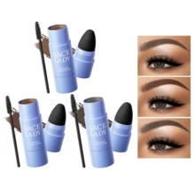 Sace Lady Eyebrow Stamp Brows Waterproof Lasting Kit - 3pcs - View 1