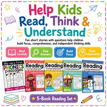 Buku Latihan Keterampilan Membaca Bahasa Inggris untuk Anak-Anak, Buku Latihan Cerita Pendek untuk Anak-Anak, Mempelajari Ide Utama, Detail, dan Emosi Karakter - Buku Aktivitas Pemahaman Bacaan Anak-Anak - View 2
