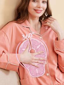 產後恢復必需品套組：凝膠冰敷乳墊與會陰冷敷墊，適合哺乳女性，冷熱敷雙用，舒適貼合、觸感柔軟，理想的產後冷敷禮物，產後必需品 - 多色 - 查看 13