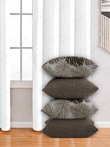 4 Cushion Covers, Various Combinations, 45x45 Cm - AL - 米棕色肋骨 - 查看 1