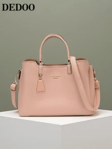 Dedoo Light Luxury Fashion Versatile Multi-Compartment Large Capacity Handbag & Crossbody Bag - Pink - View 10