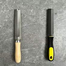 2pcs Wooden Handle And Plastic Handle Double-Sided High Carbon Steel Sharpening Stone, Suitable For Scissors, Knives And Gardening Tools, Professional Trimming, Shaping And Polishing Tool, Perfect Gift For Men - 2pcs - View 4
