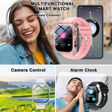 NcmRyu 1.83 Inch HD Display Sports Smart Watch, Zinc Alloy Body With Flashlight, Bluetooth Call, Multiple Sports Modes, Sedentary Reminder And Other Functions, Suitable As Gift For Friends And Couples, Compatible With Android And IOS - View 4