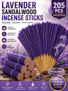 101pcs High Quality Cherry Scented Incense Sticks Are An Ideal Choice For Purifying The Air In Your Home. They Bring A Pleasant Aroma To Relaxation, Yoga, Office Spaces And Tea Rooms. Perfect For Use On Occasions Like Halloween, Christmas, Easter And Other Holidays. - Lavender Incense - View 1