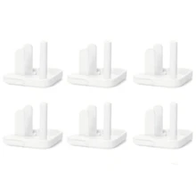 Juego de 6/12/24 piezas de cubiertas protectoras de enchufes estándar americano, cubiertas protectoras de enchufes, protector de enchufe de alimentación para prevenir descargas eléctricas - Multicolor - Ver 11