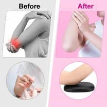 Nail Artist Elbow Support Pad, Memory Foam Non-Slip Elbow Rest Pillow, Comfortable Support Nail Hand Rest Pad, Suitable For Nail Salon Professionals And Home Use, Premium PU Material - Black - View 5