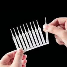 65mm Charging Port Cleaning Brush Dust Hole Clean Mini Brush Bendable Mini Soft Round Brushes Cleaner Sets Earphone Accessories - A - View 2