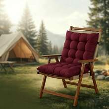 1pc 80cm*40cm PP Cotton Chair Cushion, With Straps For Easy Fixing, Suitable For Most Home Chairs And Outdoor Chairs, Vacuum Compressed Shipping, Please Let It Rest For A While After Receiving To Restore Its Original Shape - 1pc - View 13