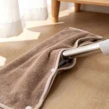 3/2/1pc Floor Squeegee Replacement Mop Cloth, Super Absorbent Coral Fleece Dusting Cloth, Lint-Free Cleaning Cloth - Upgraded and Thickened - View 10