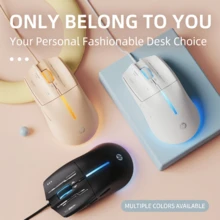 HP M100 Wired Gaming Mouse, RGB Breathing Light Effect, Universal USB Interface, Ergonomic, 4-Level DPI Adjustment, Symmetrical Design, Multiple Colors Available, Suitable For Laptop, Desktop Computer - View 1