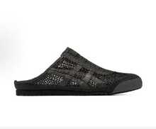 Onitsuka Tiger Onitsuka Tiger MEXICO 66 SAB0T Mesh Breathable Casual Toe Cap Slippers For Men And Women In Black - 黑色 - 查看 2