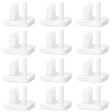 Juego de 6/12/24 piezas de cubiertas protectoras de enchufes estándar americano, cubiertas protectoras de enchufes, protector de enchufe de alimentación para prevenir descargas eléctricas - Multicolor - Ver 10