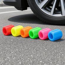 4pcs Valve Stem Caps, Enhance Visibility In Low Light Environments, Durable And Reusable, Lightweight And Portable, Effectively Improve Night Driving Safety, Stylish And Unique Car Accessories, Suitable For All Car Models - Luminous Valve Cap - View 10
