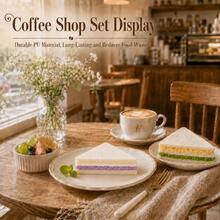 PU Sandwich Display Model, Suitable For Coffee Shop Meal Set Plating, Bakery Window Display And Outdoor Camping Photography Props, Durable And Long-Lasting, Helps Reduce Food Waste, 5 Styles Available - Sandwich Ornament - View 3