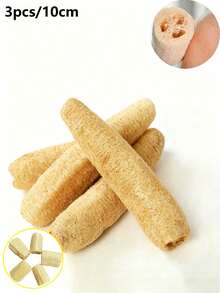 7/5/3/2/1pc Natural Organic Luffa Sponge, Strong Exfoliating Body & Back Scrubber, For Men & Women, SPA, Beauty, Daily Bathing Care - View 7
