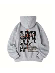 Women's New Autumn/Winter Fashion Letter Print Casual Versatile Sweatshirt With Thermal Lining, Suitable For Daily Wear - Dark Gray - View 5