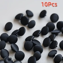 10/20/30/40/50/60 piezas Botones de tela hechos a mano, base de plástico, diámetro 1cm/0.39in, perfectos para vestidos de novia y vestidos, espalda, puños y cuellos, hechos a mano, opción ideal para diseñar vestidos de novia blancos - Multicolor - Ver 24