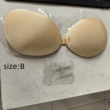 Strapless Angel Wing Push-Up Bra, Detachable Straps, Backless Design, Lift And Support, Suitable For Wedding Dresses, Wedding Essential: Angel Wing Backless Lift Bra | Convertible Strapless Design, Comes With Transparent/Self-Adhesive Straps | Perfect For Deep V And Backless Dresses, Best-Selling Angel Wing Silicone Bra | 2-In-1 Backless Lift Bra | Strong Adhesive Support, Suitable For Brides, Evening Parties And Special Occasions - Color - View 9