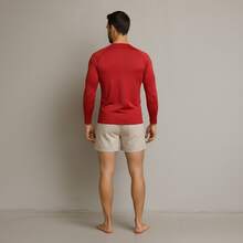 Kit 2 Camisas Térmica Segunda Pele Masculina UV50+ – Proteção Solar, Treino e Praia - Vermelho/Vermelho - Visão 10