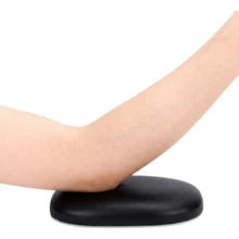 Nail Artist Elbow Support Pad, Memory Foam Non-Slip Elbow Rest Pillow, Comfortable Support Nail Hand Rest Pad, Suitable For Nail Salon Professionals And Home Use, Premium PU Material - Black - View 7