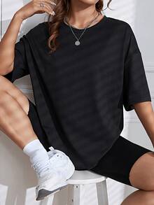Women T-Shirts - Black - View 3