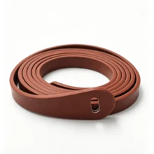 Cinto Fino de PU Sem Fivela com Amarração Própria em Múltiplas Cores para Mulheres, Faixa Decorativa Minimalista Envolvente, Tira Ajustável para Cintura Fina para Vestidos e Casacos - Cinto com nós - Visão 6