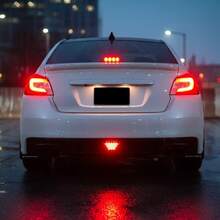 Auto Rear Led Stop Light Skull Headlight Auxiliary Lamp. Vmingo - Red - View 4