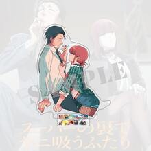 《在超市後方與你抽菸》亞克力立牌 Sasaki Tayama Yamada 角色模型 桌面裝飾板 Cosplay 玩具 粉絲禮物 - 彩色 - 查看 7