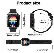 NcmRyu 1.83 Inch HD Display Sports Smart Watch, Zinc Alloy Body With Flashlight, Bluetooth Call, Multiple Sports Modes, Sedentary Reminder And Other Functions, Suitable As Gift For Friends And Couples, Compatible With Android And IOS - View 7