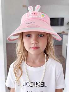 1 pieza Sombrero de sol unisex, Gorra de malla transpirable con protección solar para bebé, adecuada para actividades al aire libre - Multicolor - Ver 4