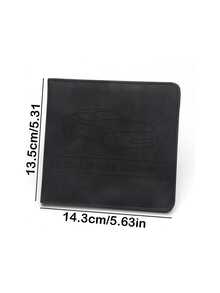 1 pieza Portador de tarjeta de registro y del coche, organizador de tarjetas y documentos del coche con cierre magnético, accesorio universal para el interior del coche, adecuado para sedán y SUV - Multicolor - Ver 3