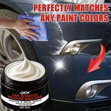 GKW 50G Magic Car Scratch Repair Paste - Fast & Easy, No Painting Required, Suitable For All Vehicles, Trucks, Motorcycles - Repairs Scratches & Swirls, Results In Minutes - Easy Car Polishing Tool - 50g - View 1