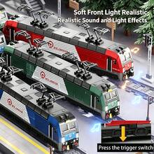 1 Pc New Sound And Light Dongfeng Train Retro Train Toy Set For Model Railway, Train Set For Children As A Festival Gift - Multicolor - View 6