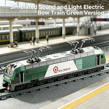 1 Pc New Sound And Light Dongfeng Train Retro Train Toy Set For Model Railway, Train Set For Children As A Festival Gift - Multicolor - View 9