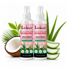 Semprotan Perawatan Wig, Semprotan Lotion Wig, Ekstrak Lidah Buaya dan Kelapa, Anti-Frizz, Hidrasi Mendalam, Menghaluskan Rambut Kusut, Mudah Disisir, Memperpanjang Umur Pakai, Cocok untuk Rambut Sintetis dan Alami, Kondisioner Tanpa Bilas, Cairan Perawatan Wig Tanpa Bilas, Menambah Kilau Alami - 100ml - View 13