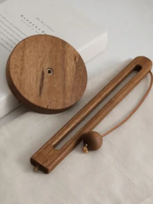1pc Acacia Wood Paper Towel Holder, Multiple Styles Available: Countertop, Space-Saving, Strong Bearing Capacity; Vertical Paper Towel Holder, Suitable For Kitchen, Dining Room, Bathroom; Holiday Gift, Mother's Day Gift - Multicolor - View 9