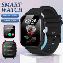 1.83 Inch Smart Watch For Men And Women, 1pc, Can Answer Calls, Receive Messages, Time, Alarm, Pedometer, Multiple Sports Modes, Compatible With Android And IOS, Suitable For School, Sports, Party, Birthday, First Choice Gift - Multicolor - View 18