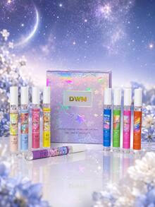 1/10入 10ml 香氛禮盒組，10種不同香味可選，居家香氛噴霧。適用於織物、衣物及其他日常用品。提供薰衣草、香草奶油、玫瑰、椰子、茉莉、紫羅蘭、梅子、焦糖開心果等香味，天然且持久，便攜式空氣清新劑。可用於居家裝飾、枕頭、衣櫥、包包等。適合旅行、情人節、母親節、車內、復活節、飯店、辦公室、健身房、電影院、婚禮季、畢業季、音樂節、暑假 - 多香型 - 查看 21