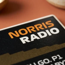 1pc 10cm*10cm Ceramic Coaster F1 Radio TR Style Fun Racing Non-Slip Heat-Resistant Absorbent Coaster, Suitable For Dinner, Afternoon Tea Or Breakfast - Orange - View 3