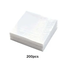 15-300pcs 6.5 Inch Customized Wedding Napkins, 3-Ply Large Personalized Napkins For Wedding, Anniversary, Engagement, Bachelorette Party, Rehearsal Dinner, Dinner Party Decor, Suitable For Couples, Family, Friends Customized Event Napkins - White - View 8