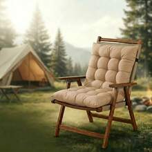 1pc 80cm*40cm PP Cotton Chair Cushion, With Straps For Easy Fixing, Suitable For Most Home Chairs And Outdoor Chairs, Vacuum Compressed Shipping, Please Let It Rest For A While After Receiving To Restore Its Original Shape - 1pc - View 11