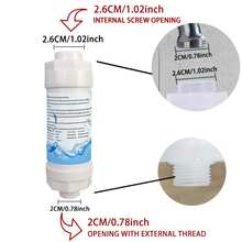 Kitchen Faucet Filter Shower Head Filter Home Improvement Kitchen & Bath Water Purification Equipment Faucet Water Purifier Filter Shower Head Faucet Filter Washing Machine Pre-Filter Shower Bath Water Purifier - Faucet Filter - View 9